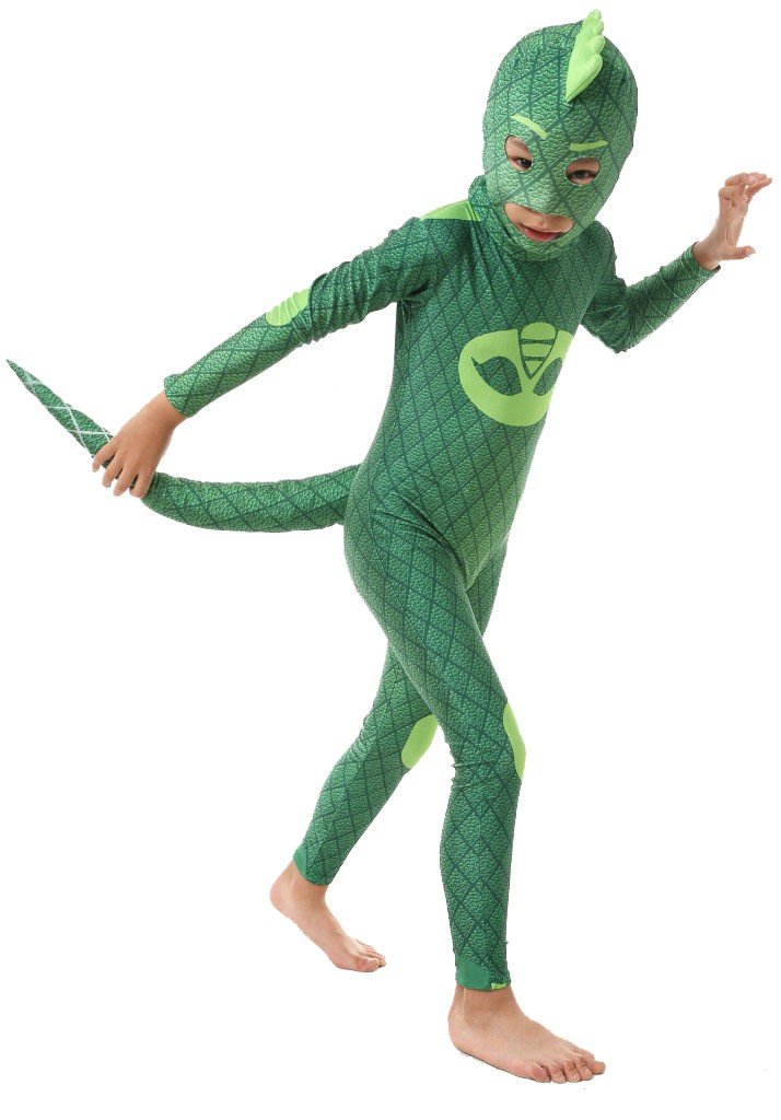 Pj Masks Gekko Asu Lapsille Hännän Kanssa