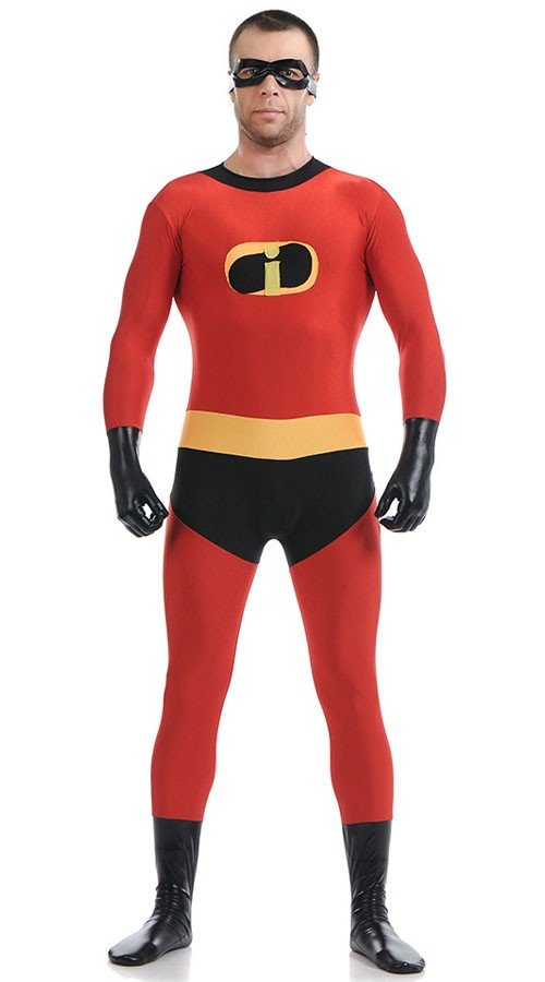 Incredibles 2 Klassinen Lycra Mr Ihmeperhe Asu Aikuisille Lapsille