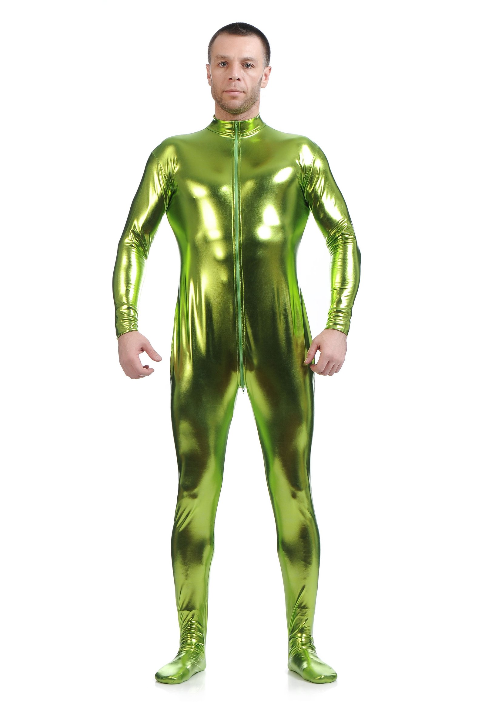 Morph Asut Ilman Huppua Kiiltävä Metalli Asu Musta