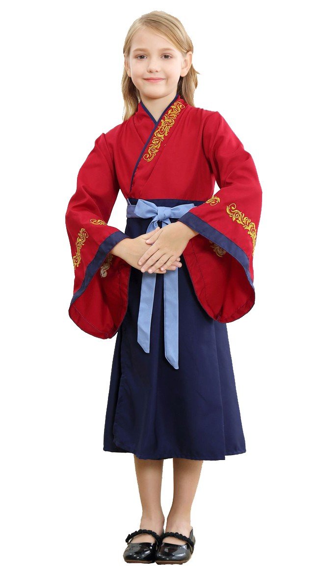 Prinsessa Mulan Asu Naamiaisasu Tytöille Cosplay Asut