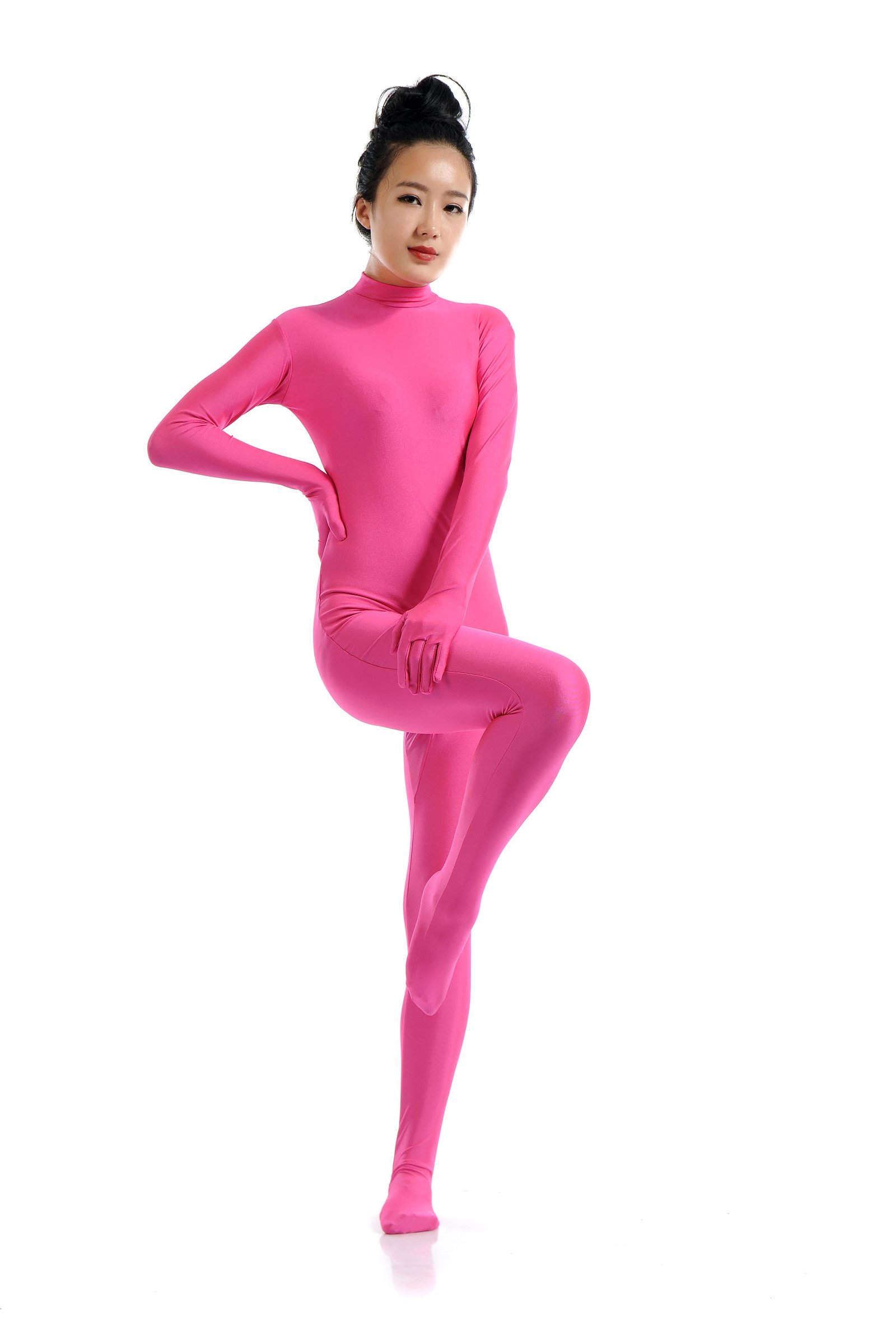 Morph Asut Skinsuit Naisille Ilman Huppua Second Skin Asu Pinkki