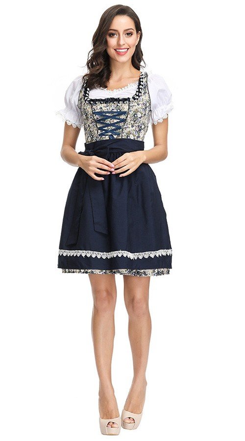 Saksan Tirolilainen Asu Oktoberfest Aikuinen Asu Naiselle