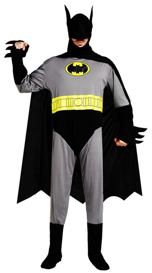 Klassinen Supersankari Batman Asu Aikuisille Naamiaisasu