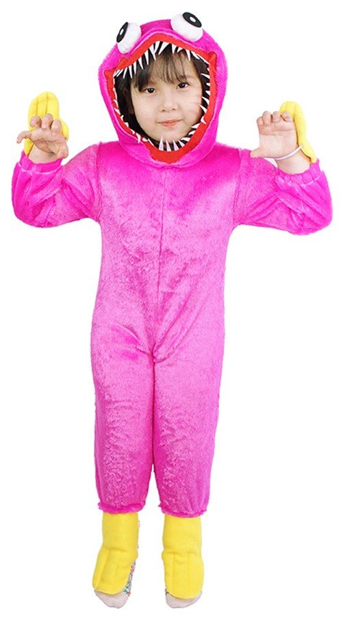 Lapsille Poppy Playtime Asu Tytöt Huggy Wuggy Asut Pinkki