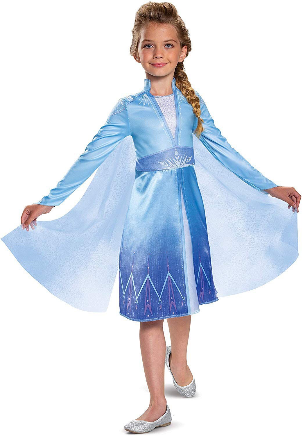 Frozen 2 Puku Prinsessa Elsa Mekko Lapsille