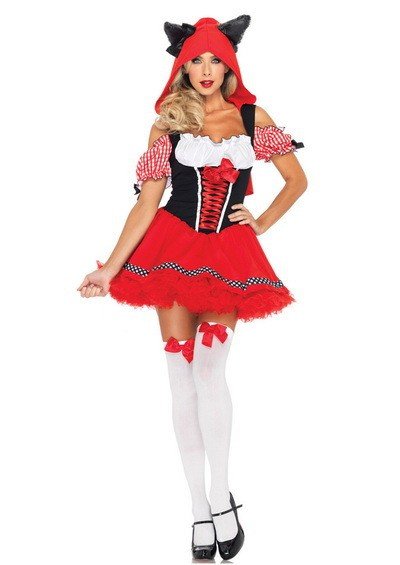 Halloween Seksikäs Punahilkka Asu