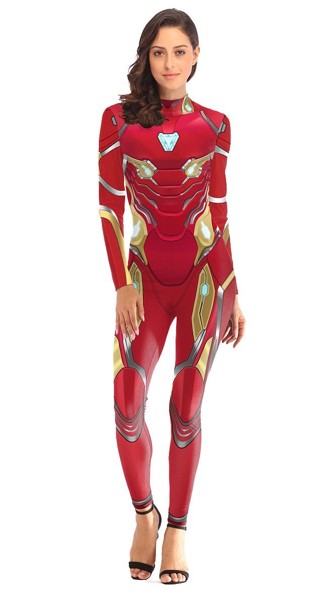 Marvel Avengers Iron Man Asu Naisille Supersankariasut
