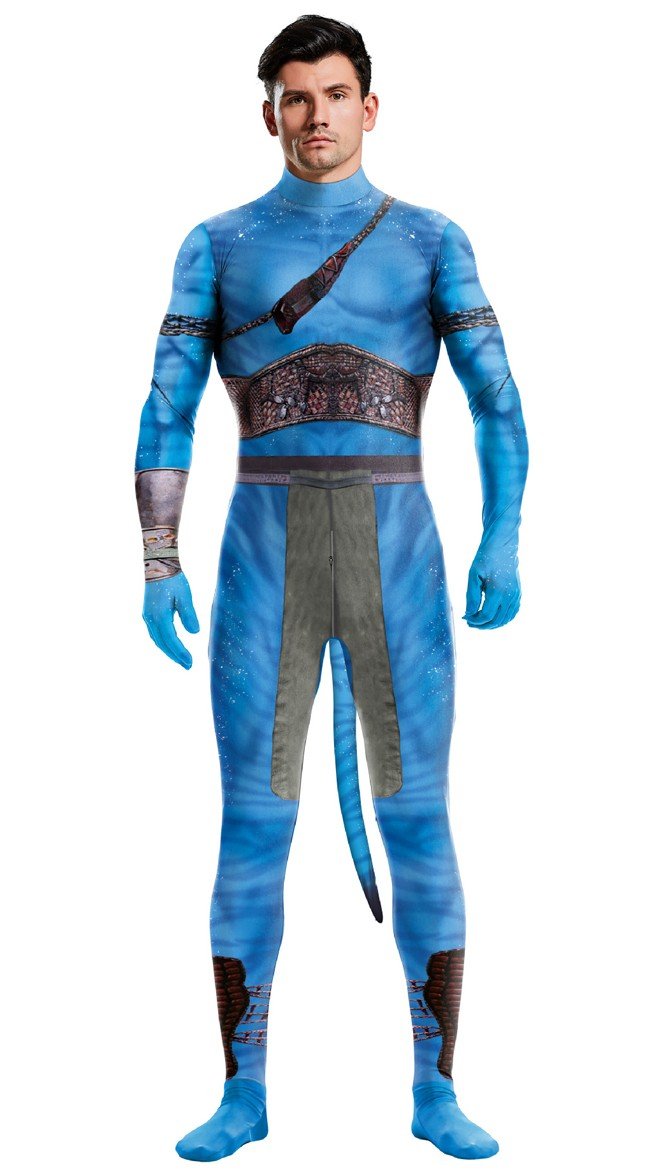 Klassinen Jake Sully Asu Miehille Avatar 2 The Way of Water Naamiaisasut Aikuisille