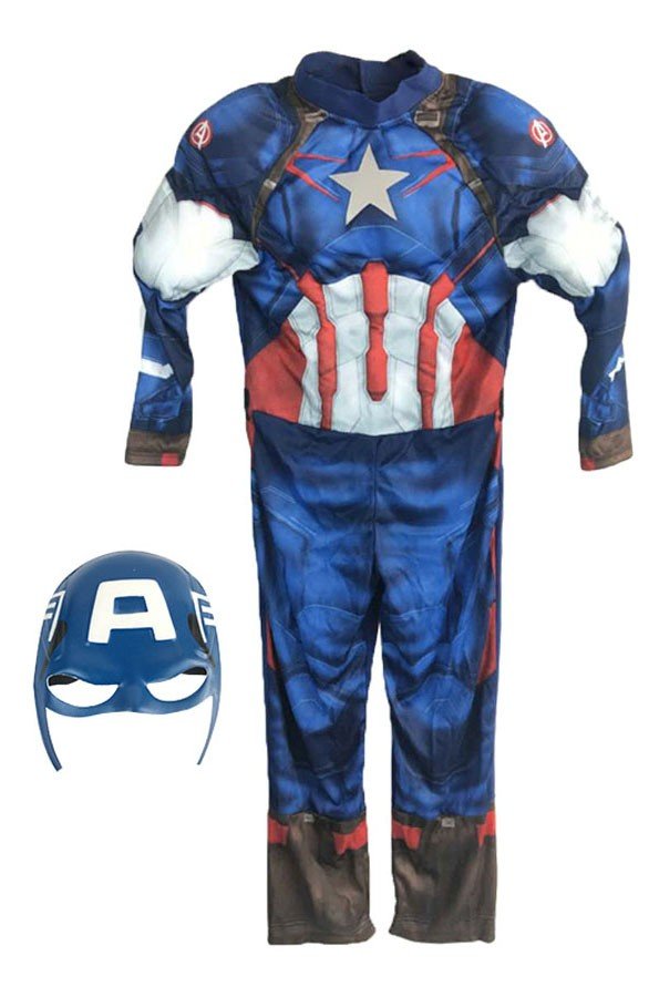 Avengers 2 Pojat Naamiaisasu Kapteeni Amerikka Asu Lapsille