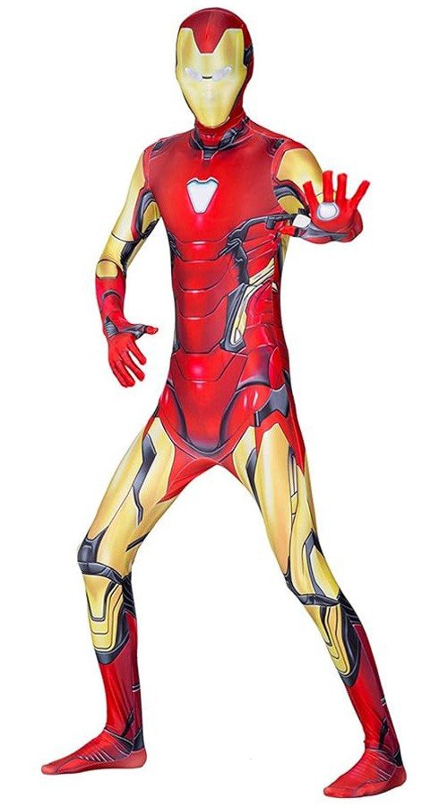 Iron Man Asu Aikuisille Supersankarit Marvel Avengers Naamiaisasut