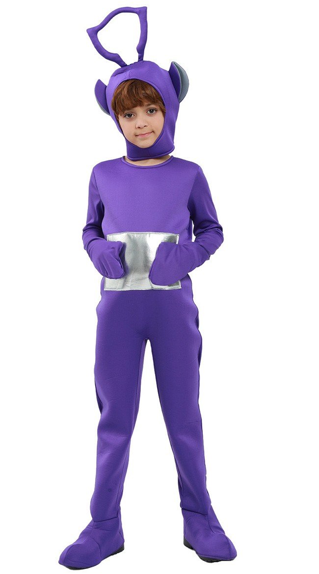 Lasten Teletappi Tiivi-Taavi Naamiaisasu Halloween Karnevaali Ryhmä Perhe Cosplay Asut