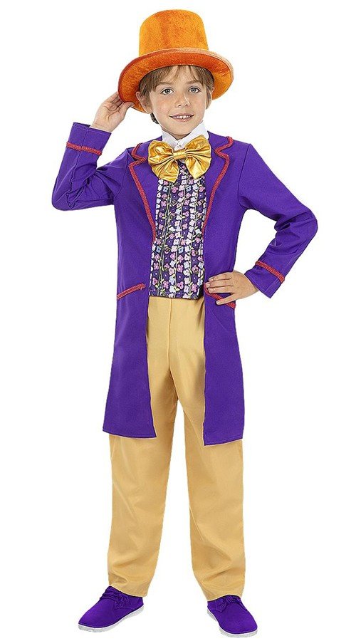 Willy Wonka Asu Lapsille Charlie Ja Suklaatehdas Naamiaisasu