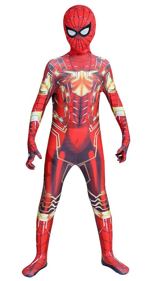 Supersankari Iron Spider-Man Asu Marvel Cosplay Naamiaisasu Lapsille