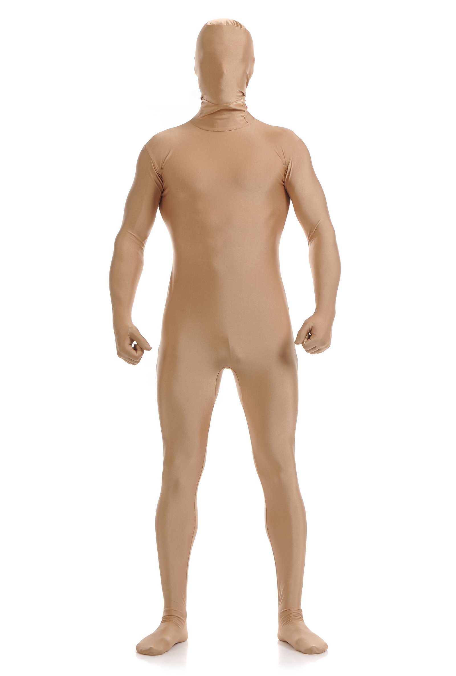 Morph Asut Kokopeittävä Skinsuit Miehille Lihanväri