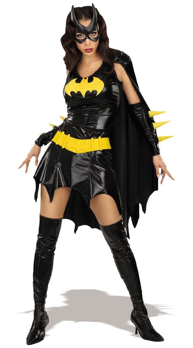 DC Sarjakuvien Batgirl Asu Aikuisille Naamiaisasu Supersankariasut