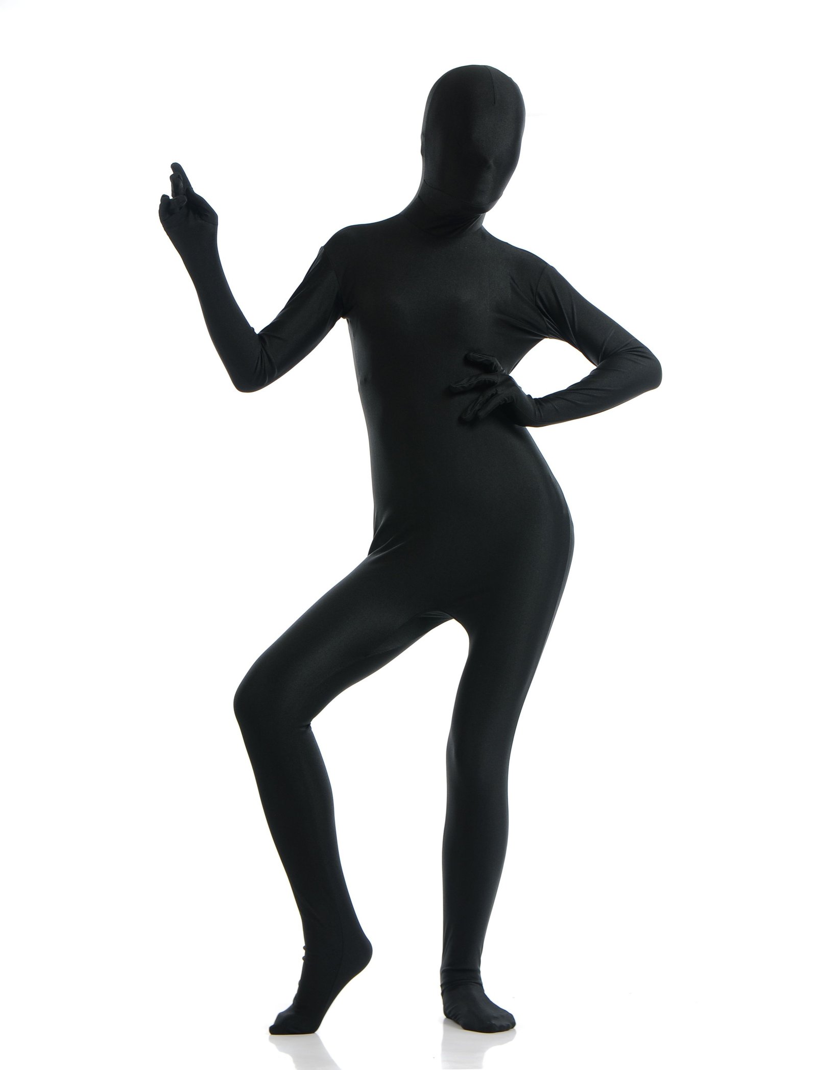 Morph Asut Kokopeittävä Naisille Skinsuit Musta