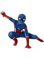 Captain America Spiderman Asu Lapsille Ja Aikuisille Halloween Supersankariasut