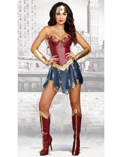 Sarjakuva Supersankarin Wonder Woman Asu
