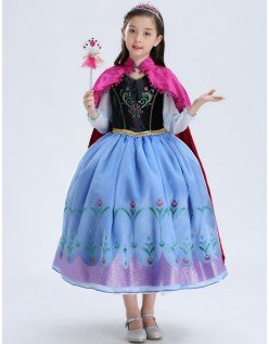 Deluxe Frozen Anna Mekko Lapsille