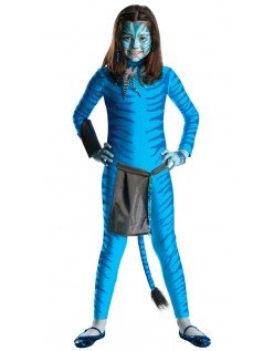 Klassinen Avatar Neytiri Asu Lapsille Halloween Cosplay Naamiaisasut