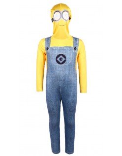 Itse Ilkimys Minion Asu Lapsille ja Aikuisille Naamiaisasu Halloween Cosplay Asut