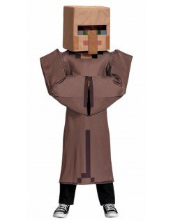 Minecraft Villager Asu Lapsille Naamiaisasu Rooliasu Halloween Asut