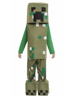 Minecraft Creeper Asu Lapselle Naamiaisasu Rooliasut