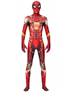 Supersankari Iron Spider-Man Asu Marvel Cosplay Naamiaisasu Aikuisille