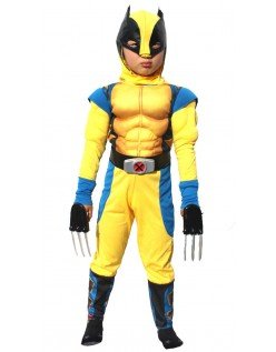Lapsille Wolverine Asu Supersankariasu Halloween Asut