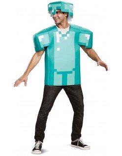 Minecraft Asut Aikuiselle Steve Asu Naamiaisasu Rooliasu