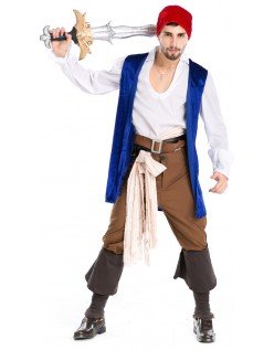 Kapteeni jack sparrow merirosvoasu