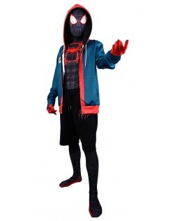 Miles Morales Huppari Takki Spider-Man Into the Spider-Verse Asu Lapsille Ja Aikuisille