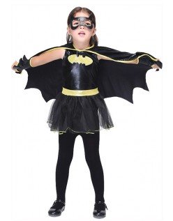Halloween Batgirl Asu Lapselle Supersankari Asut