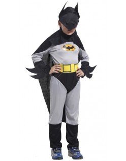 Klassinen Batman Asu Lapsille Naamiaisasu Supersankariasu