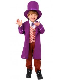 Willy Wonka Asu Lapsille Violetti Charlie Ja Suklaatehdas Asu