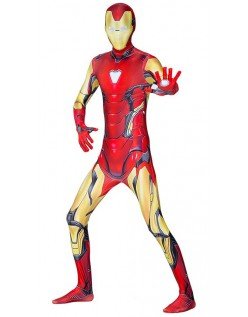 Iron Man Asu Aikuisille Supersankarit Marvel Avengers Naamiaisasut