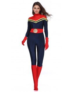 Naisille Supersankari Kapteeni Marvel Asu Naamiaisasu