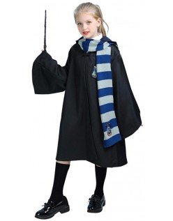 Harry Potter Ravenclaw Asu Lapsille Setti Viitta Solmio Silmälasit Taikasauva Kaulahuivi