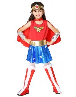 Tytöt Supersankari Wonder Woman Asu Lapselle