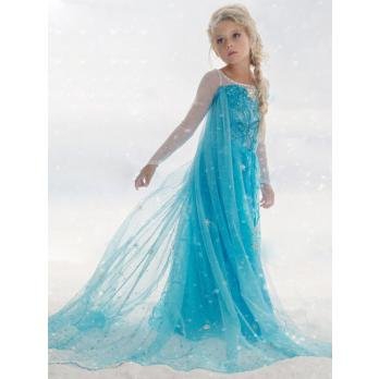 Lapsille Elsa Frozen Mekko Frozen Prinsessamekko