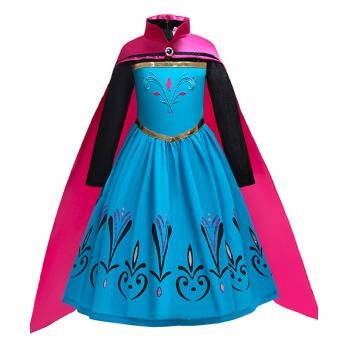 Lapsille Frozen Puku Elsa Kruunaus Päivä Mekko